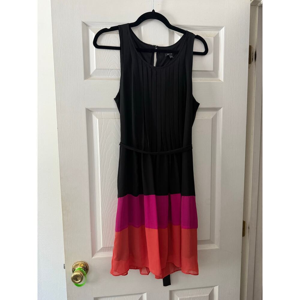 Cute Pleated Dress By Apt 9 Size Medium